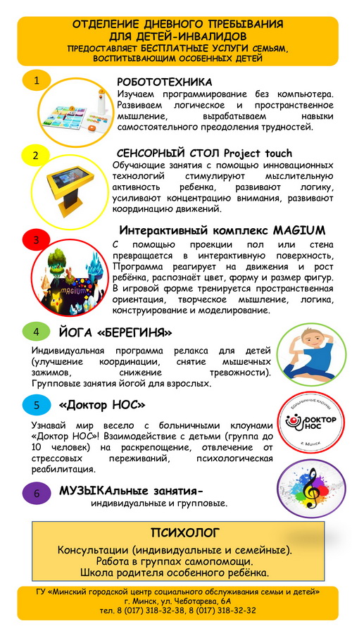 Изображение отделения дневного пребывания
